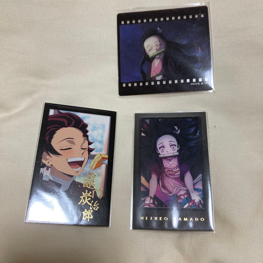 鬼滅の刃 ダイニング お楽しみくじ 柱稽古編 チェキ風ブロマイド 竈門