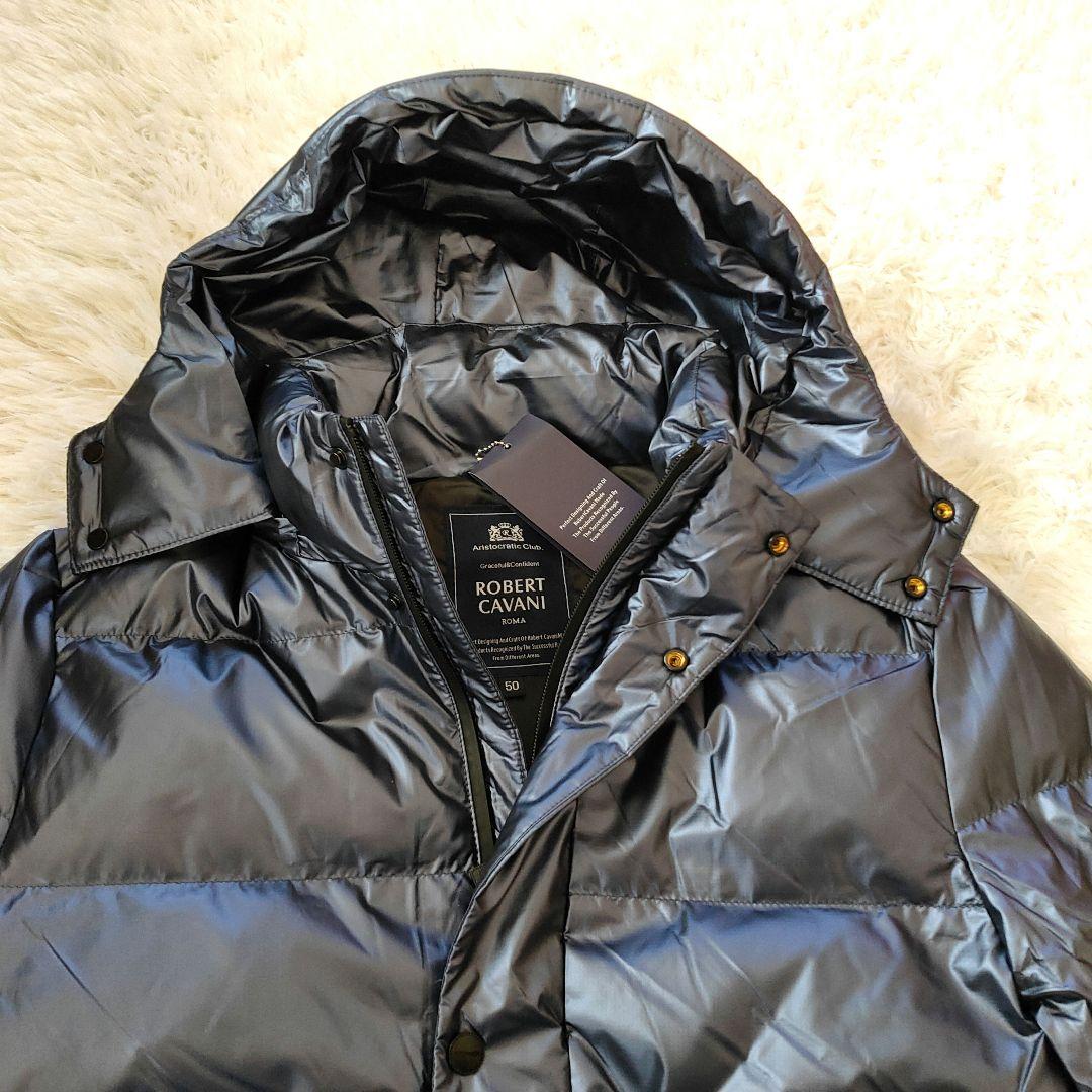 最高級プレミアムダウン*16万ROBERT CAVANI グースダウンジャケット