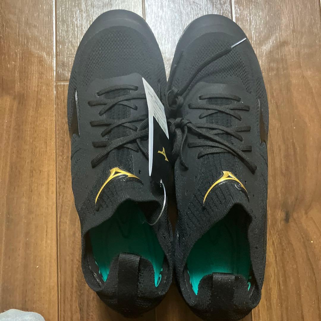 美品　ミズノプロ　ライトレボプロ　ニット　28.0 野球用スパイク