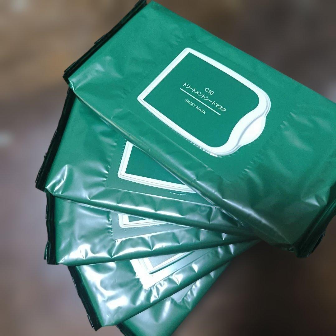 新品未開封☆無印良品C10 トリートメントシートマスク5点セット①定価3691円