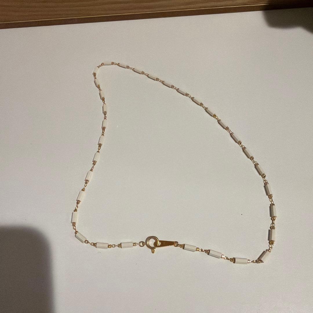 DisMoi(ディモア) ネックレス K18YG 43cm（セット売り）