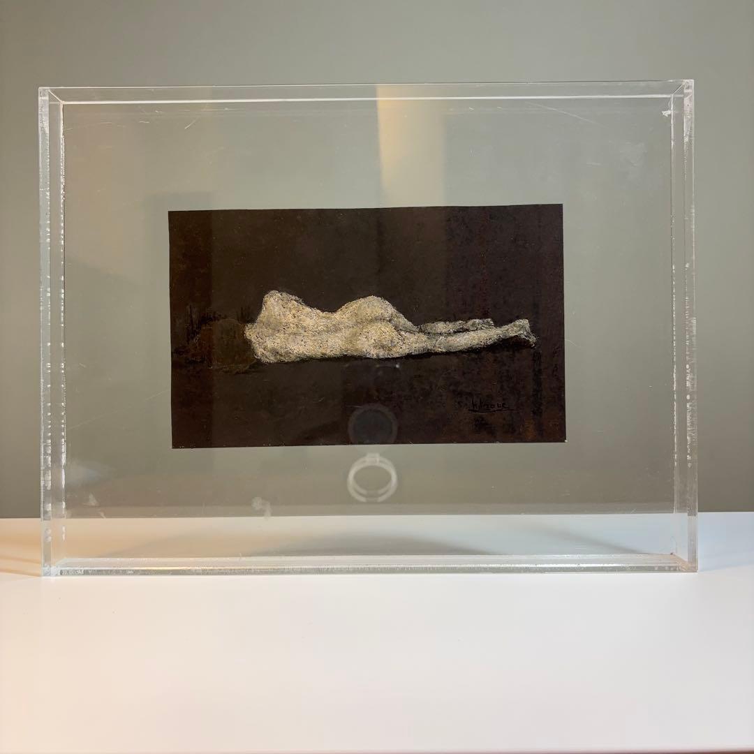 横たわる女性のアート アクリル コンテンポラリ 現代芸術 ポストモダン