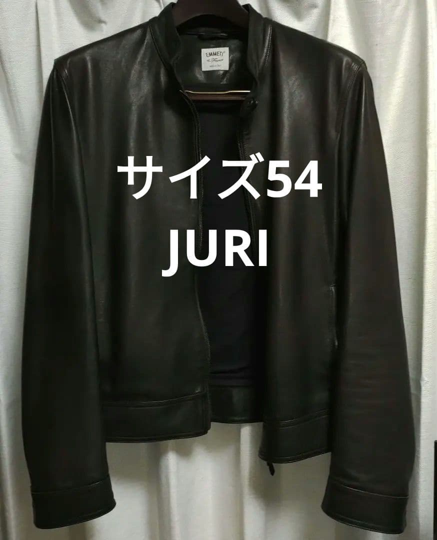 EMMETI エンメティ シングル ライダース JURI ブラック サイズ54