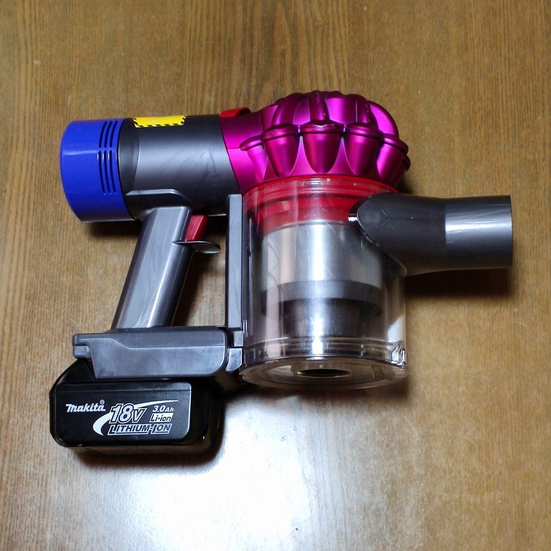 ダイソン SV11 掃除機＋マキタ18vアダプターセット完全分解清掃済み