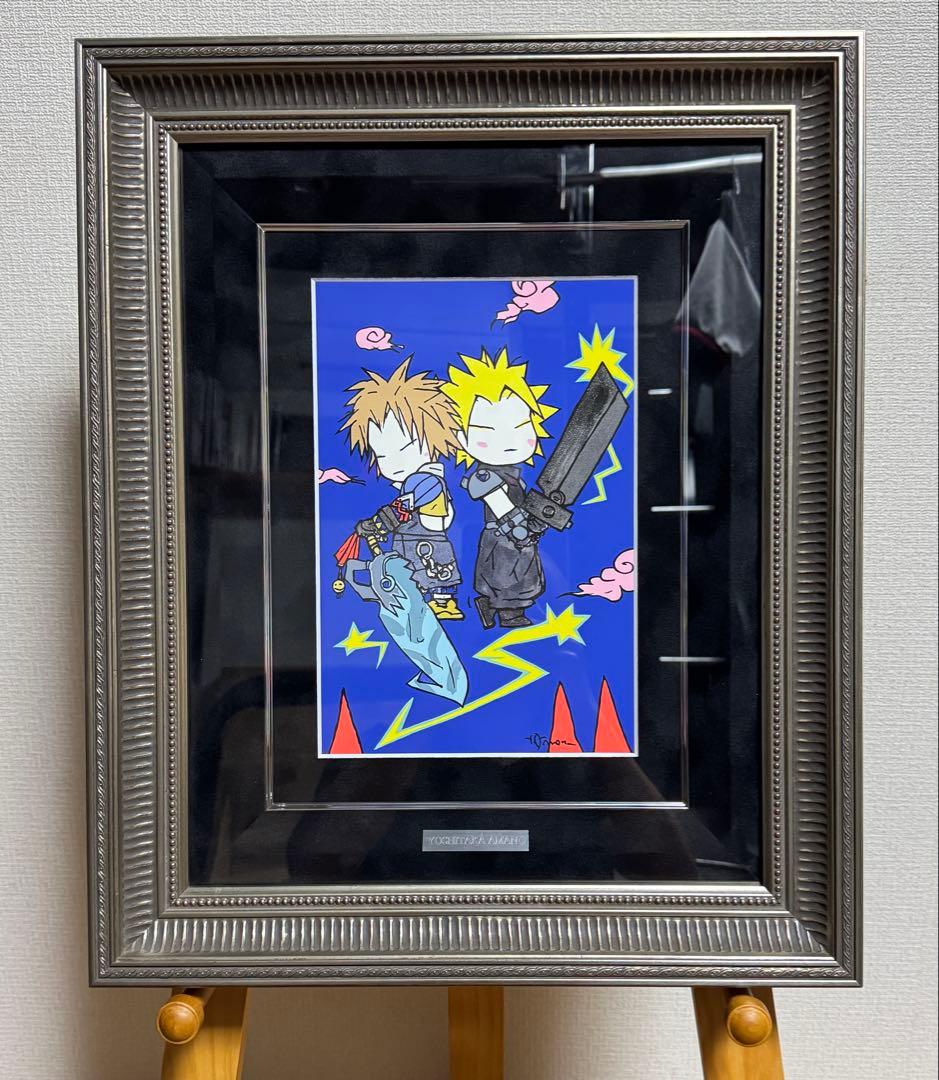 天野喜孝 特別版画非売品 クラウド&ティーダ - メルカリ