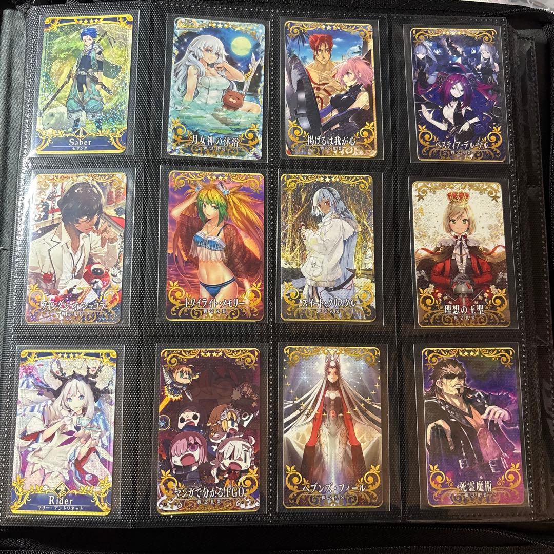 fgoアーケード 12枚セット フェイタル ノーマル - メルカリ
