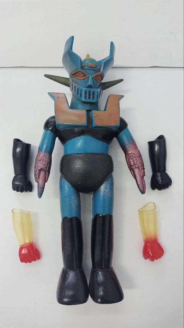 旧バンダイ マジンガーＺ ソフビ ソフビトイボックス Hi-LINE001 マジンガーZ｜ソフビトイボックス｜海洋堂