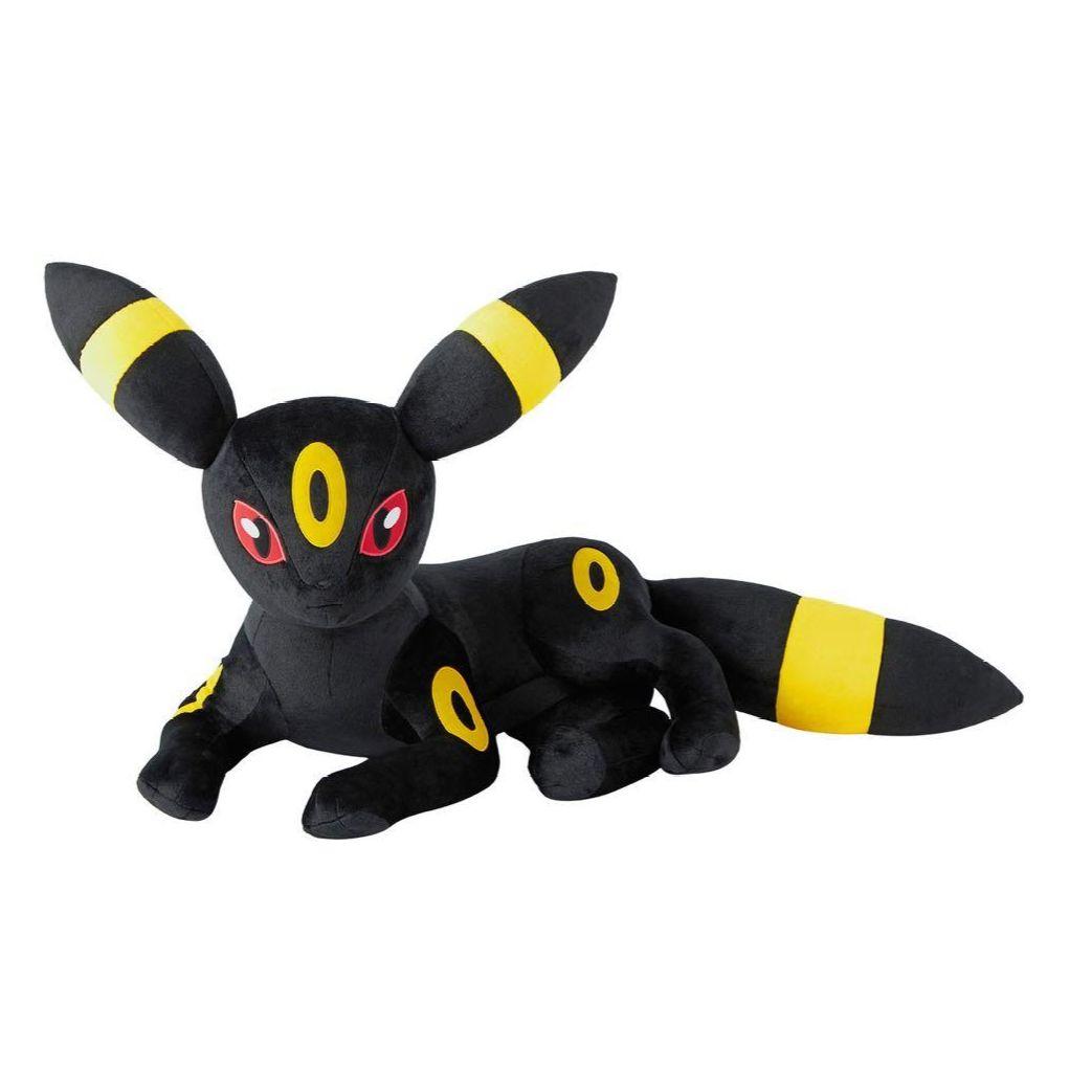 等身大ブラッキー　寝そべり　ポケモンセンター ぬいぐるみ 等身大ブラッキー 寝そべり ｜【公式】ポケモンセンター