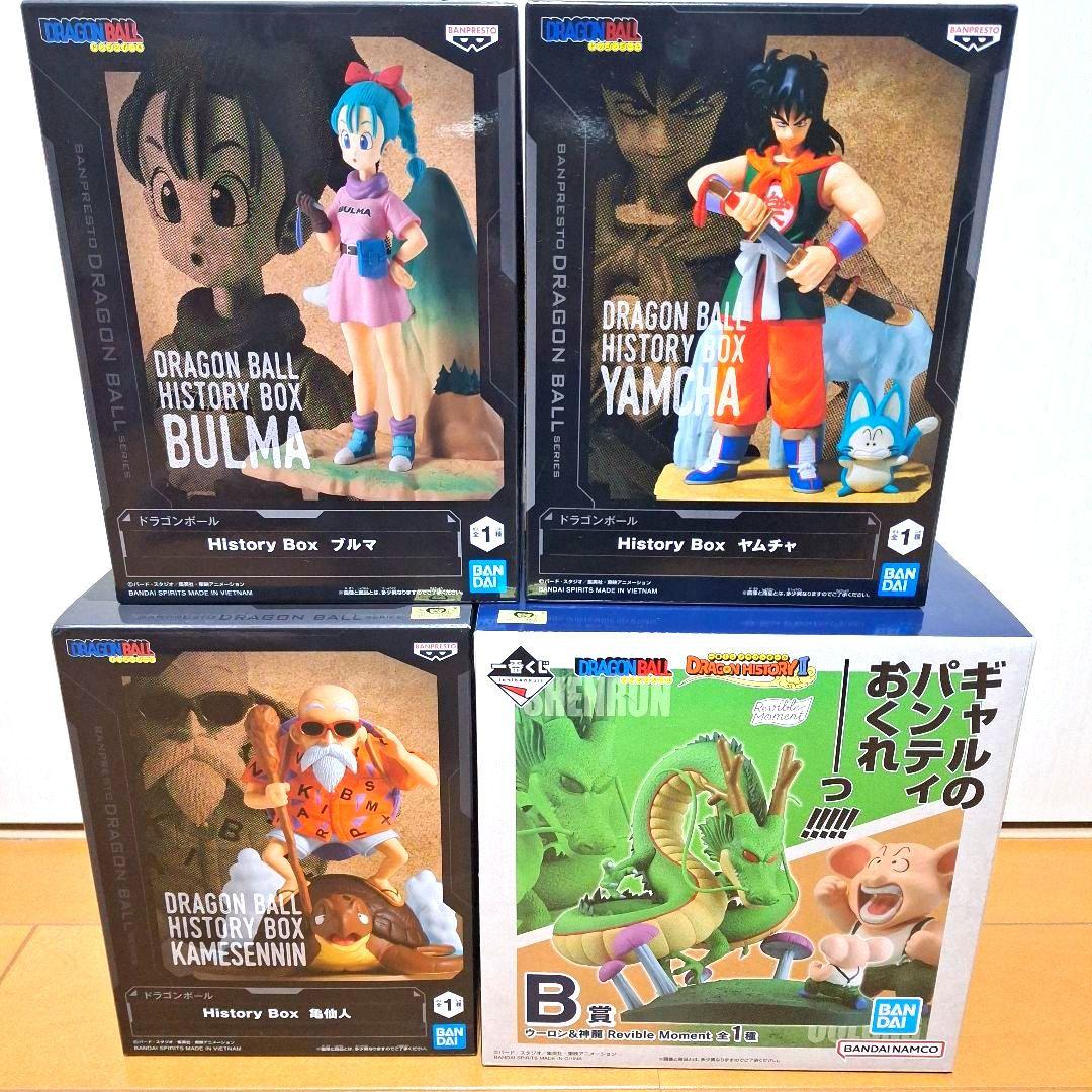 【新品未開封】ドラゴンボール　フィギュア　神龍　ブルマ　ヤムチャ　亀仙人