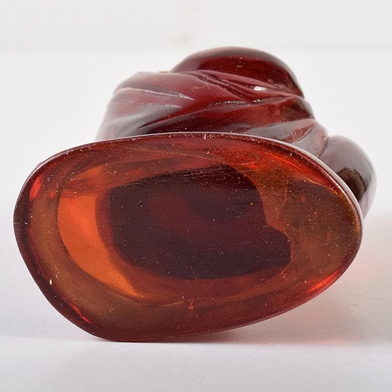 中国 琥珀彫刻 大黒像 仏像 置物 約169g V 8132E - メルカリ