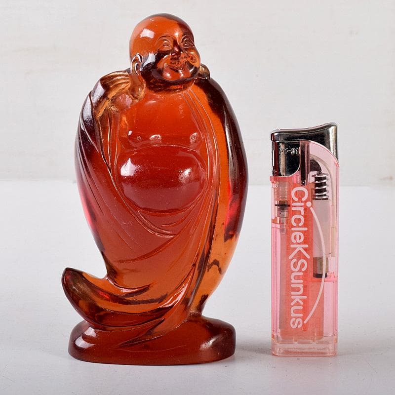 中国 琥珀彫刻 大黒像 仏像 置物 約169g V 8132E - メルカリ