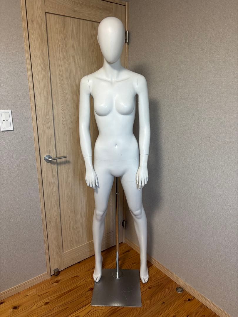 ネクストさん専用　マネキン　全身　女性　ホワイトプラスチック製マネキン　トルソー Amazon.co.jp: トルソー マネキン ドレスフォーム トルソボディ マット