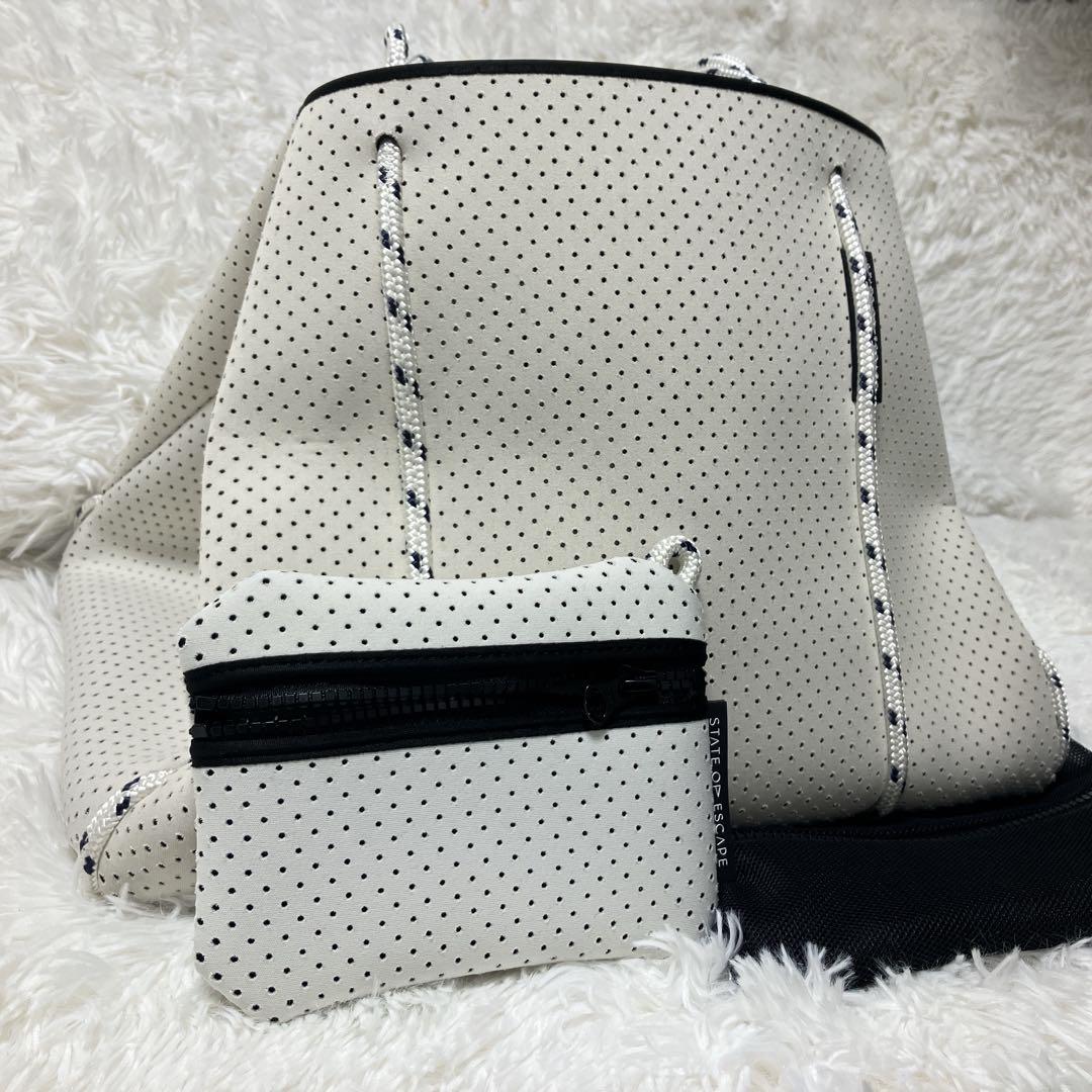 極美品✨ステイトオブエスケープ ブレンドロープ ストーン　大容量（小物入れ付き）