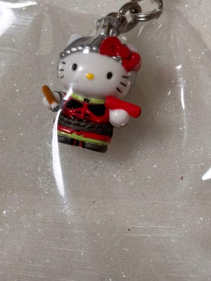 レア❣️未使用未開封！ご当地キティ番外編 四天王ビーズ根付け2004 4