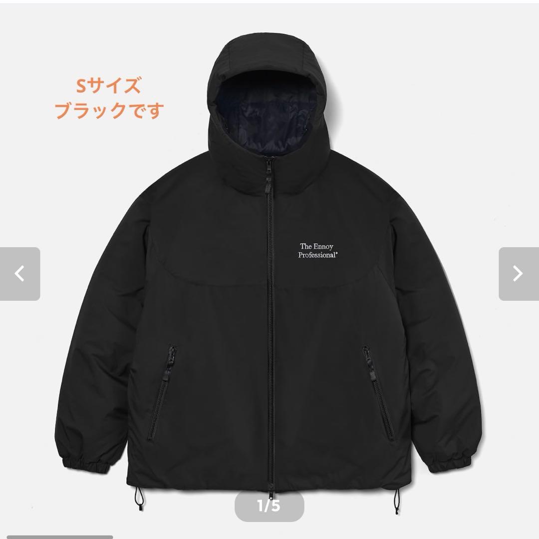 The Ennoy Professional ブラックナイロンジャケット