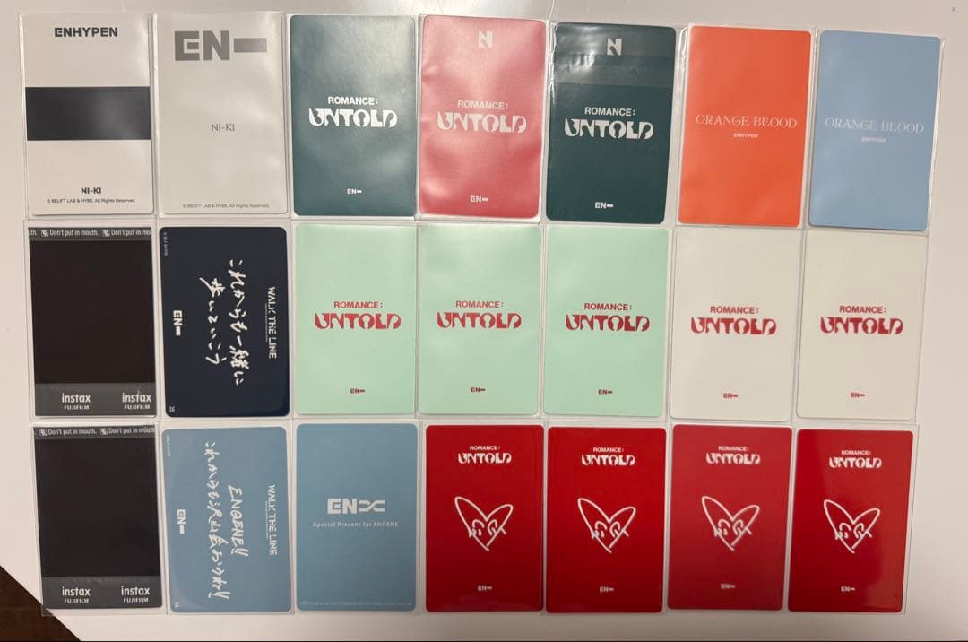 ENHYPEN ニキ トレカまとめ売り - メルカリ