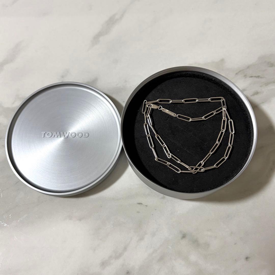 トムウッド ネックレス Box Chain ボックスチェーン シルバー