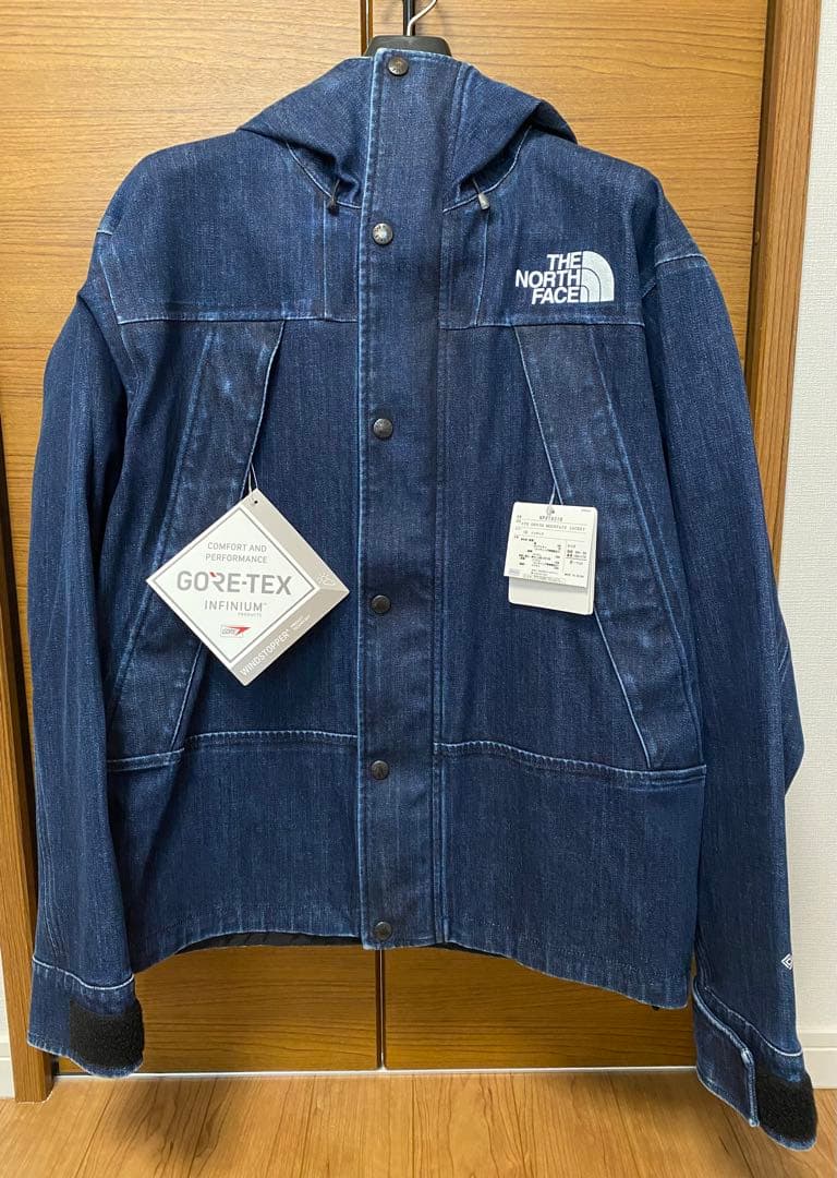 ノースフェイス デニムマウンテンジャケット M Gore-Tex 新品未使用