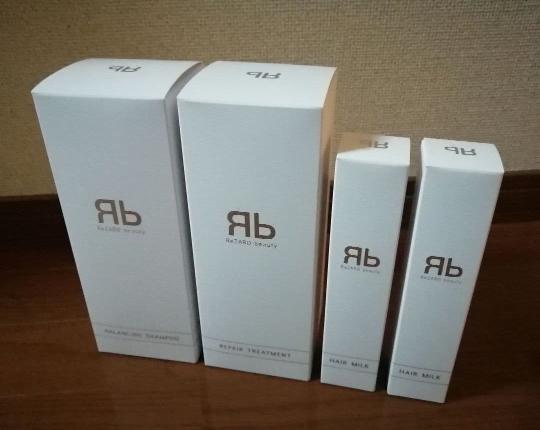 新品未使用　リザードビューティー　シャンプー&トリートメント&ヘアミルク×2 ReZARD beauty シャンプー・リンス・ヘアミルクセット Scalp Set2