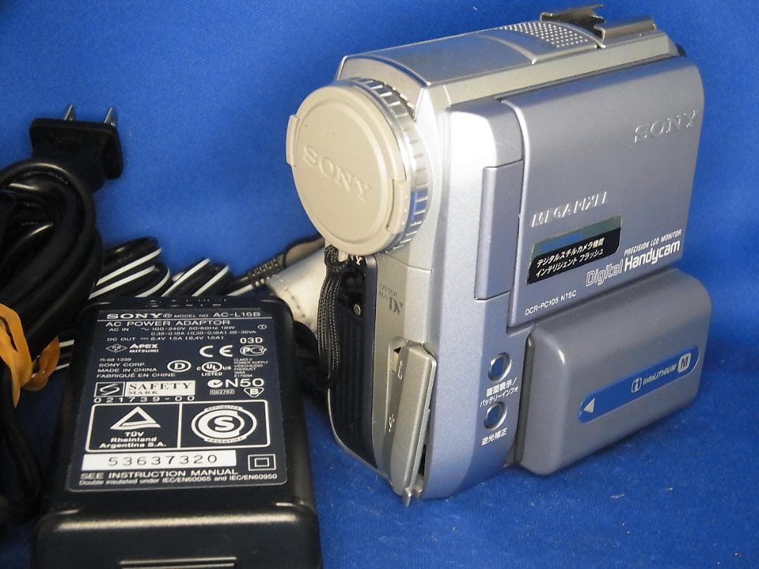 3591 Handycam DCR-PC105 SONY MiniDVの編集 - メルカリ