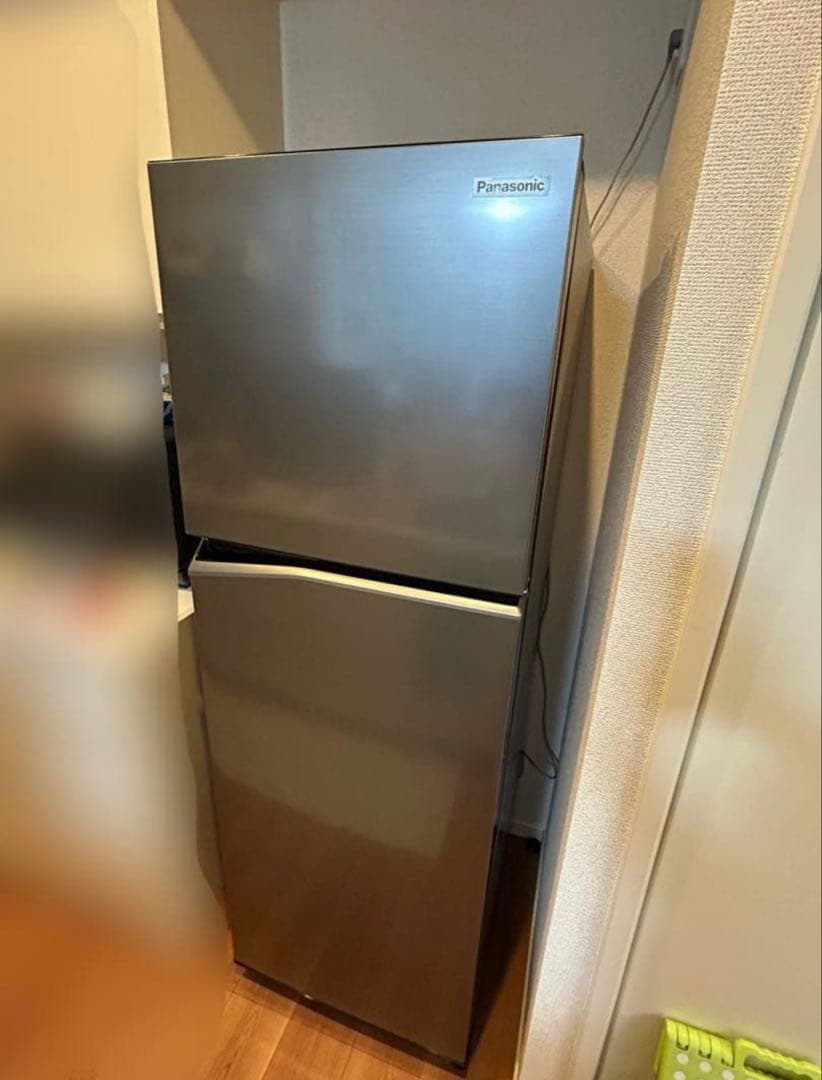 ★極美品★Panasonic NR-B252T-H 冷蔵庫 冷蔵庫 シンプル2ドアタイプ ダークグレー NR-B252T-H [幅55.5cm /248L