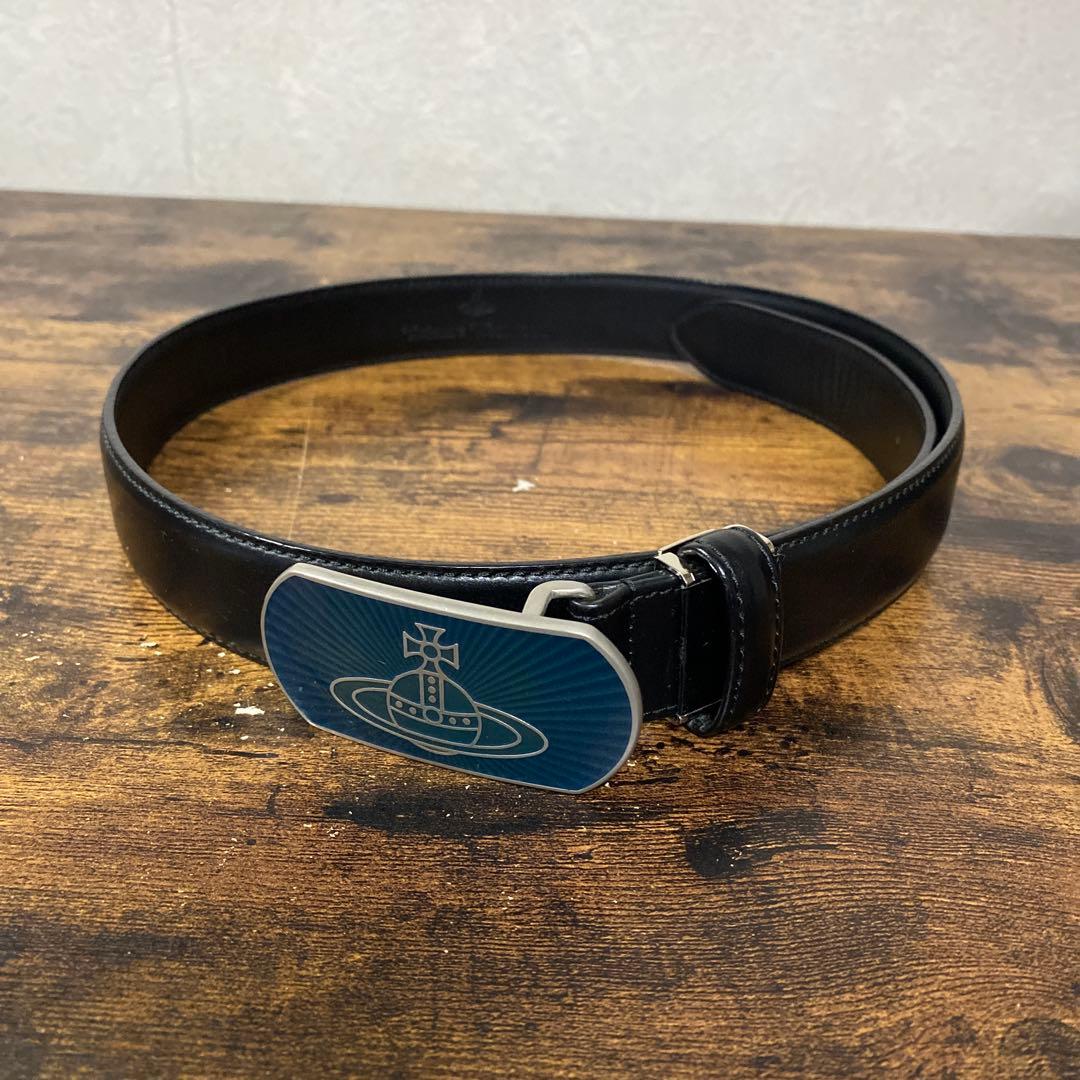 Vivienne Westwood ／ オーブバックルレザーベルト