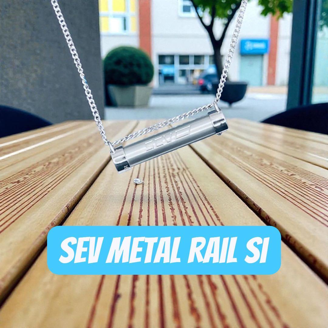 SEVメタルレールSiネックレス サイズ4段階調節40/45/50/55cm