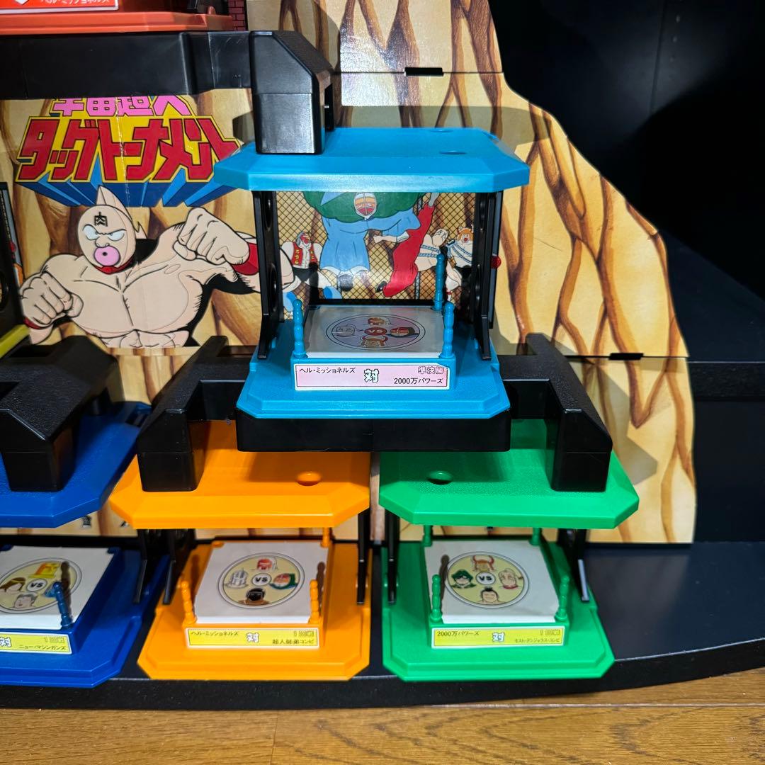 希少】キン肉マン 組立式 宇宙超人タッグトーナメント キン消し 当時物