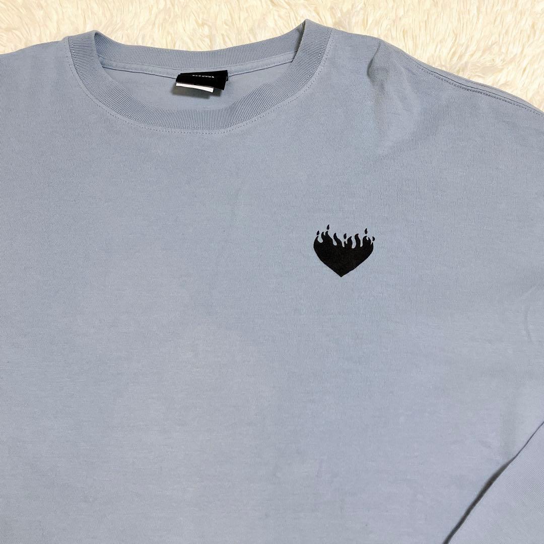 藤井風 燃えよ MOEHYO グッズ ロンT ロングTシャツ L スカイ - メルカリ