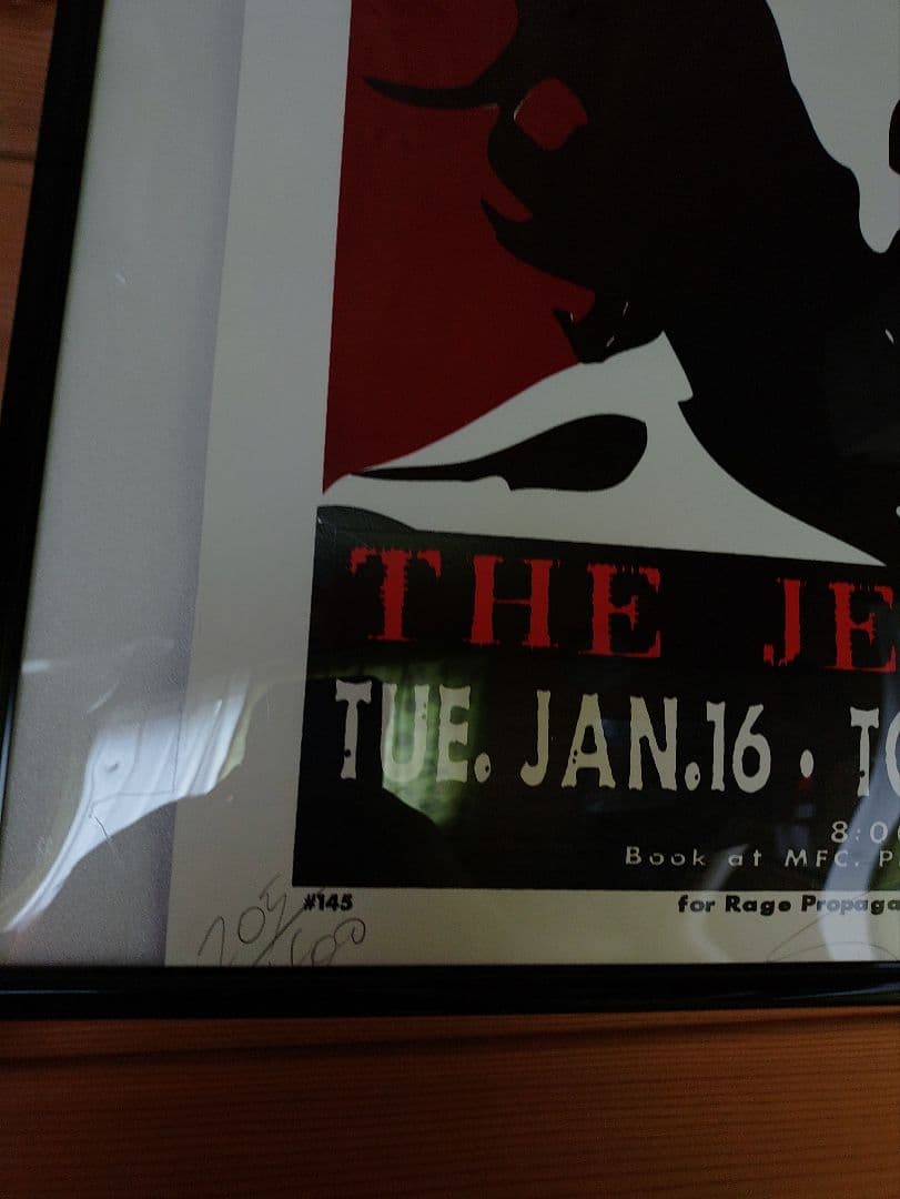 額付 Rage Against The Machine レイジ ポスター taz - メルカリ