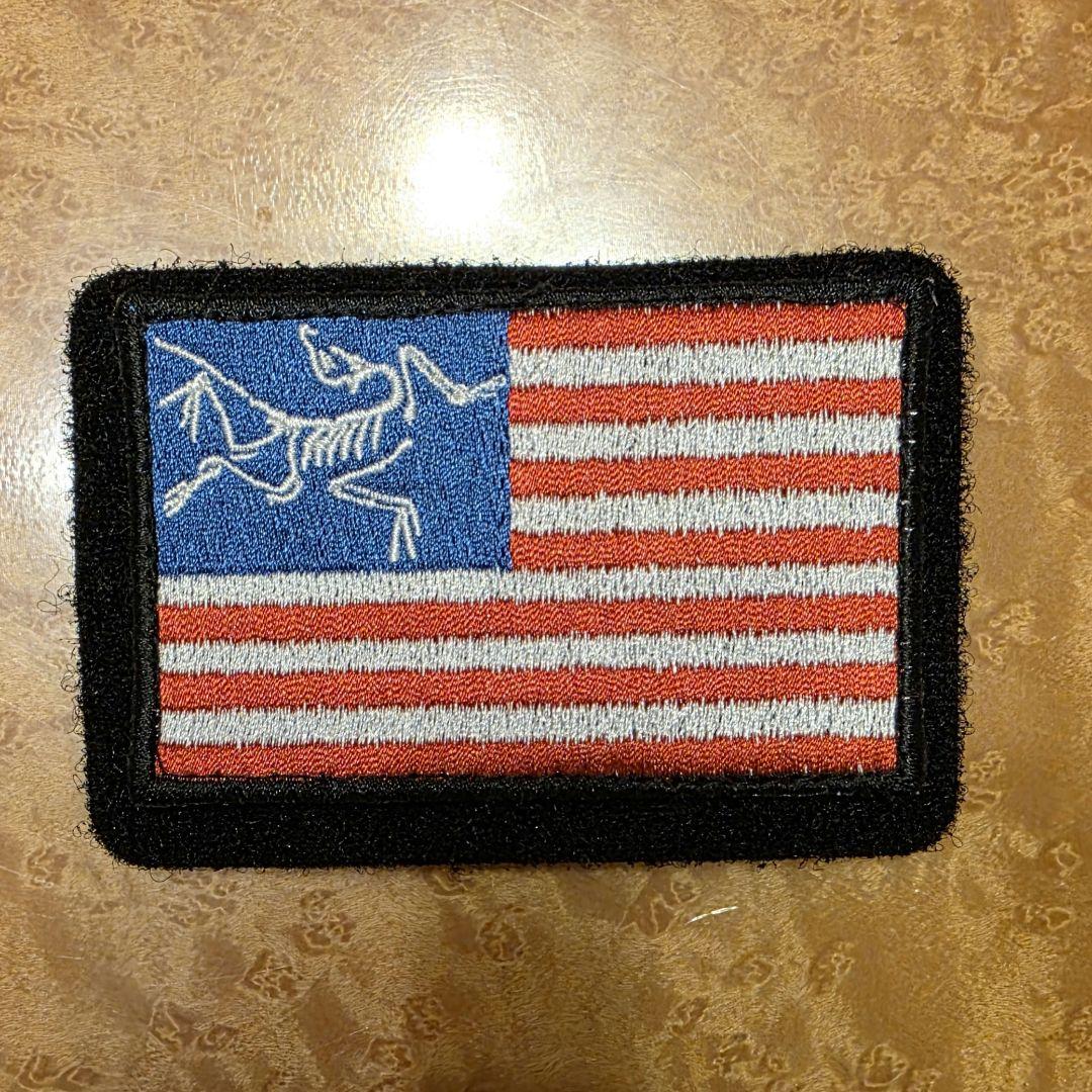 激レア Arc'teryx 星条旗パッチ