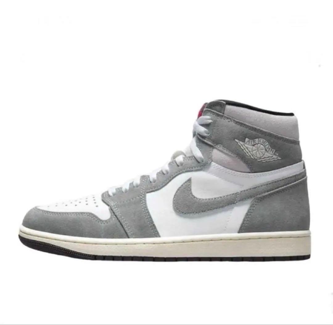 靴 nike air jordan1 black and smoke grey