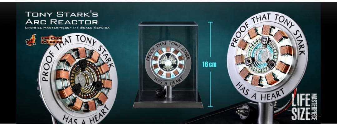 アイアンマン 1/1 アークリアクター ホットトイズ