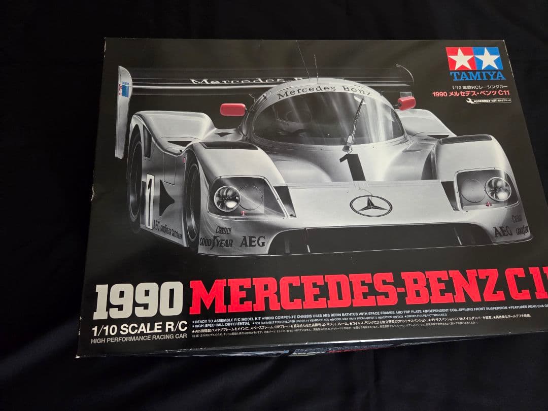 隼*ん様 TAMIYA 1990 MERCEDES-BENZ C11 1/10フ Tamiya 1990 Mercedes-Benz C11 2WD On-road Kit [TAM47484] - HobbyTown