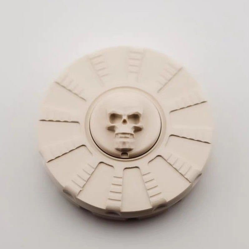 「正規品」ZD ドクロプッシュカード　PEEK製　EDC　フィジェットトイ