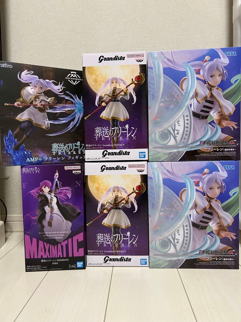 フリーレン フィギュアセット 6点　AMP＋ グランディスタ　フェルン