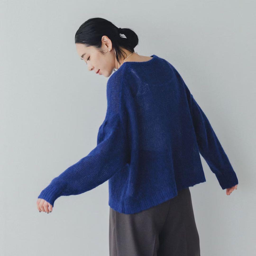 Kurashi&trips【24AW】アルパカ混の起毛ニット 北欧暮らしの道具店