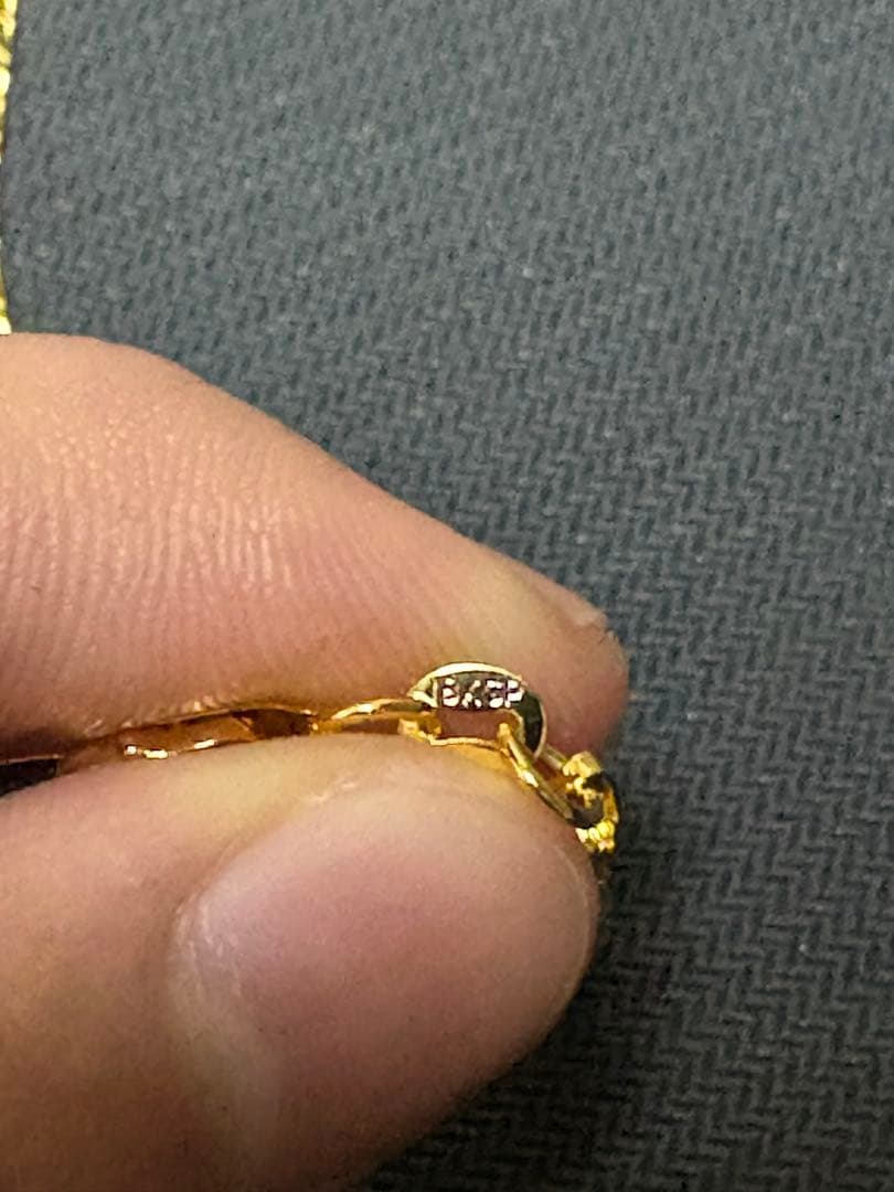 遺品整理 18kgp刻印ありゴールドネックレス50センチ - メルカリ