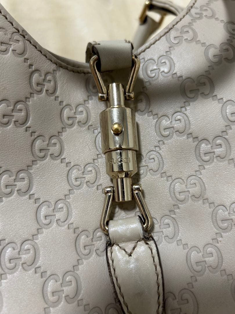 GUCCI グレー GGパターン ハンドバッグの通販はau PAY マーケット