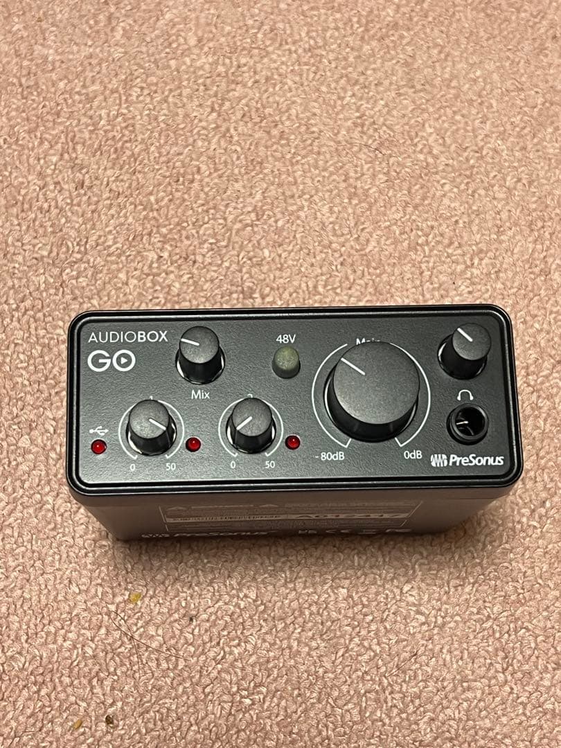 PreSonus Audiobox GO オーディオインターフェイス