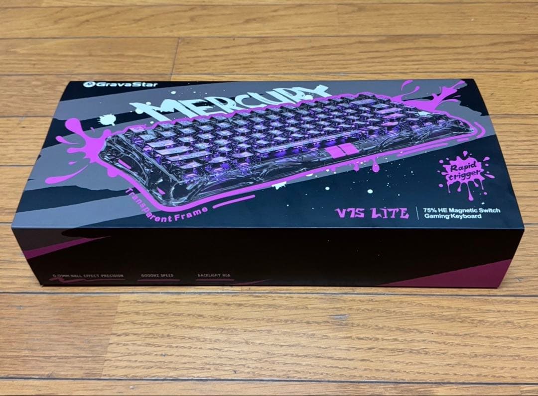 GravaStar Mercury V75 Lite ゲーミングキーボード新品