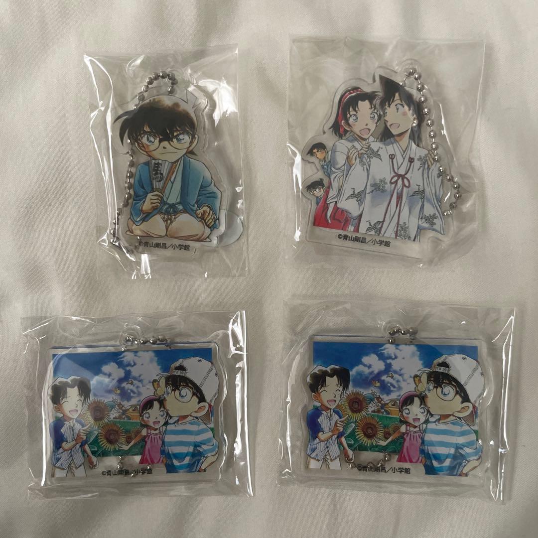 青山剛昌ふるさと館限定グッズ】コナン探偵社 アクリルキーホルダー 4