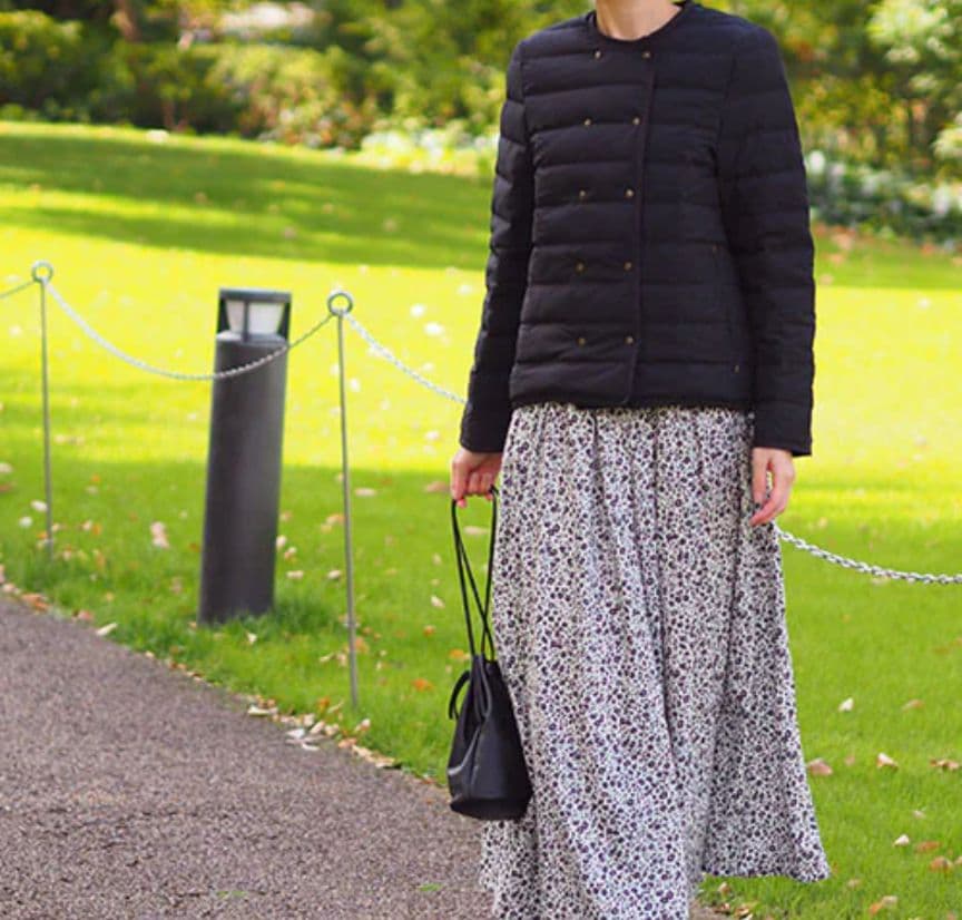 Encachetteダウンコート　ブラック