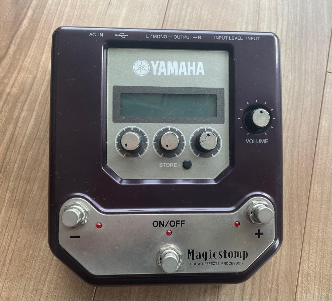 アコギエフェクターYAMAHA Magicstomp パッチ書換え日本未発売品