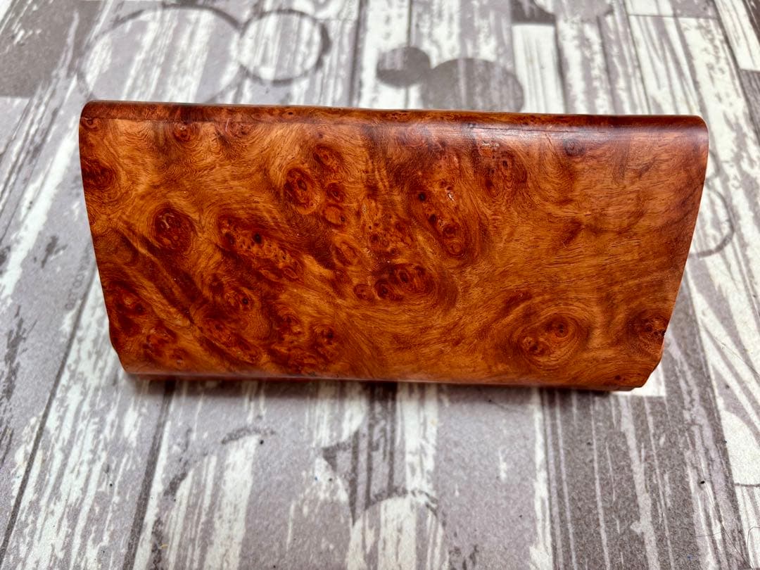 【新品】花梨 瘤杢 無垢材 ジュエリーボックス⭐️小物入れ⭐️宝石箱