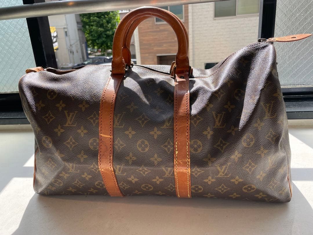 【訳あり】Louis Vuitton ルイヴィトンモノグラム　キーポル45