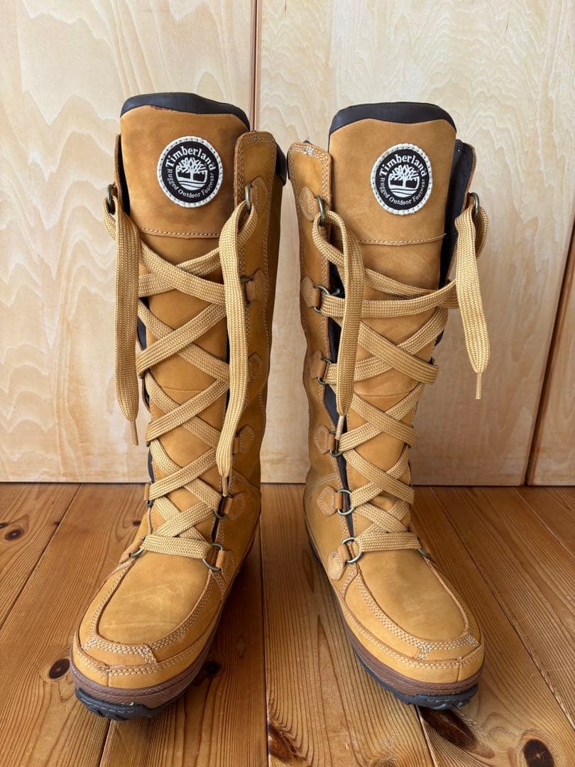 値下しました！　Timberland ロングブーツ ブラウン