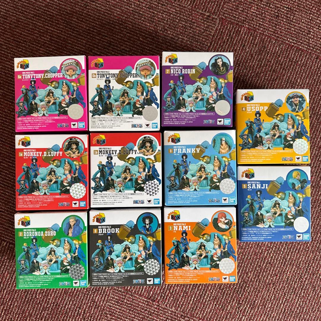 ONEPIECE TAMASHII BOX VOI.1.2セット全11種