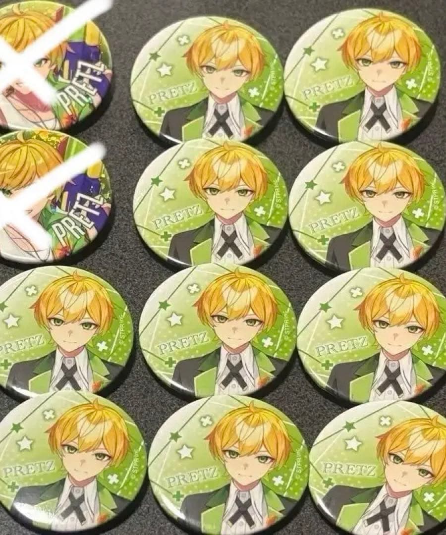 ぷりっつ缶バッジ