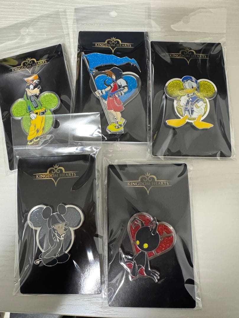 キングダムハーツ ロフト ピンズ 全5種類セット - メルカリ
